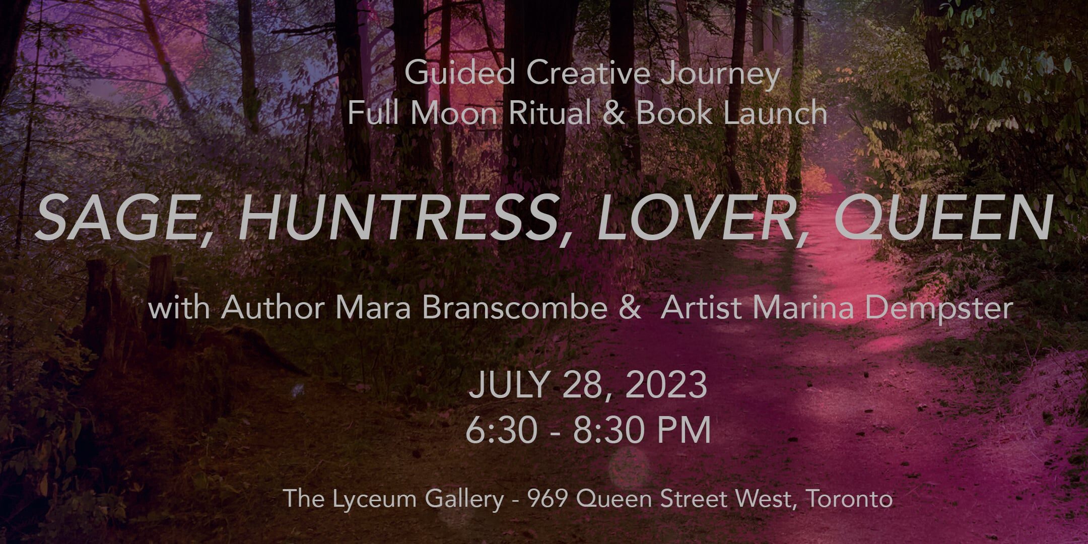 Sage Huntress Lover Queen BANNER Sage Huntress Lover Queen