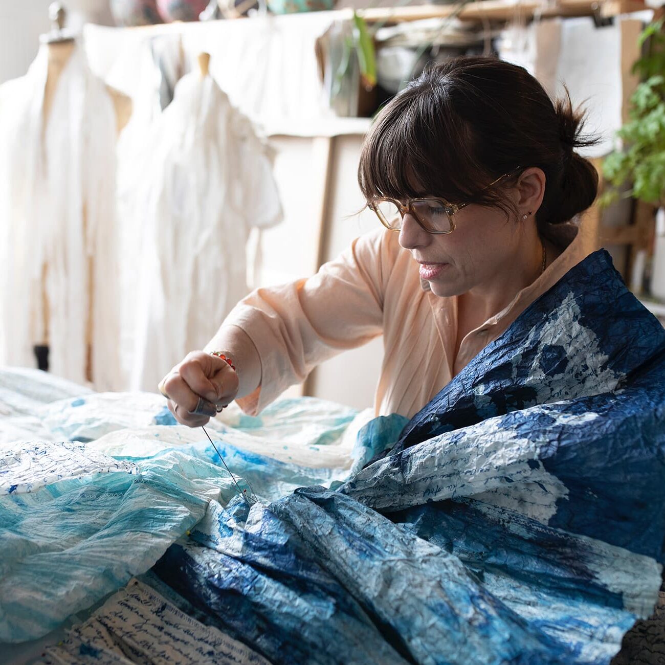 Marina Dempster in process by Christina Gapic